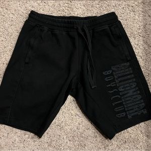 Billionaire boys club black shorts